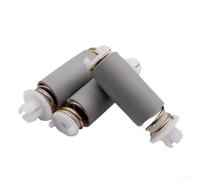 Ammortizzatori a molla per montaggio motore lavatrice set di 3 bobine rivestite in gomma per mitigazione delle vibrazioni e supporto (8.5)