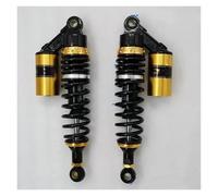 Ammortizzatori Ammortizzatore Ad Aria Motocicletta A Doppia Molla Da 320 Mm E 12,5" 7 Mm + 7,5 Mm Per B400SF Per CB400SF Per VTEC Per CB400SS Per CL400 Ammortizzatore Anteriore(340mm black)