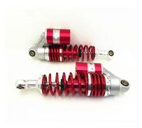 Ammortizzatori Ammortizzatore Ad Aria Motocicletta A Doppia Molla Da 320 Mm E 12,5" 7 Mm + 7,5 Mm Per B400SF Per CB400SF Per VTEC Per CB400SS Per CL400 Ammortizzatore Anteriore(340A red)