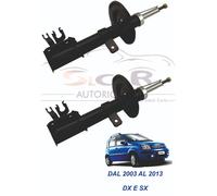 AMMORTIZZATORI ANTERIORI ADATTI PER FIAT PANDA DAL 2003 IN POI ANCHE METANO 60CV