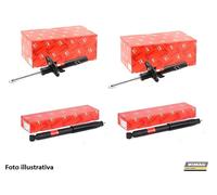 Ammortizzatori Anteriori Posteriori TRW per Ford Fiesta 6 VI