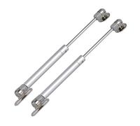 Ammortizzatori Cofano Motore 2 pezzi 100N 10kg cerniere per mobili molla gas per porta dell'armadio cucina supporto per sollevamento coperchio rimane chiuso aperto armadio(BIANCO)