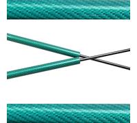 Ammortizzatori cofano motore Ammortizzatori A Gas Per Cofano Anteriore Cofano Per A1 GB 2019-2024 Supporti Di Sollevamento Ammortizzatore A Molla Cilindro Stelo Prop(Green carbon fiber)