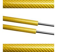 Ammortizzatori Cofano Motore L'ascensore Del Bagagliaio Del Portellone Posteriore Supporta L'asta Ammortizzatore A Molla Per Mazda CX-5 (KE) 2012-2017(Yellow carbon fiber)