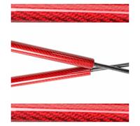 Ammortizzatori Cofano Motore Per Alfa Per Romeo GTV/Per Spider (916) 1995-2006 Supporti Di Sollevamento Cofano Anteriore Ammortizzatori A Gas Molle Barra Di Supporto(Red Carbon Fiber)