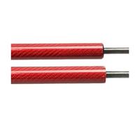 Ammortizzatori cofano posteriore Per Chevrolet Per Camaro Sesta Coupé 2015-2024 Sollevamento Portellone Posteriore Sostituiti Molle A Gas Il Bagagliaio A Scomparsa Molle a Gas(RED CARBON FIBER)