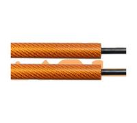 Ammortizzatori cofano posteriore Per Chevrolet Per Camaro Sesta Coupé 2015-2024 Sollevamento Portellone Posteriore Sostituiti Molle A Gas Il Bagagliaio A Scomparsa Molle a Gas(ORANGE CARBON FIBER)
