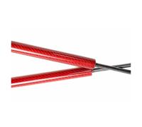 Ammortizzatori cofano posteriore Per Toyota Per Isis 2004-2017 Van Minivan Portellone Posteriore Supporto Sollevamento Bagagliaio Ammortizzatore Molla Molle a Gas(Red carbon fiber)