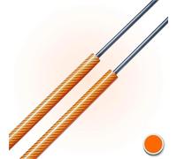 Ammortizzatori cofano posteriore Supporti Bagagliaio Per Nissan Per Murano 2nd Z51 SUV Con Portellone Elettrico 2008-2014 Molla A Gas Ammortizzatore Supporto Sollevamento(Arancia)