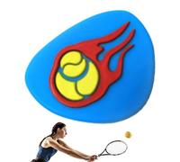 Ammortizzatori da tennis - 4 ammortizzatori di vibrazioni in silicone, elastici per racchette, riduttore di rumore resistente | Attrezzature protettive per tennis dei cartoni animati per