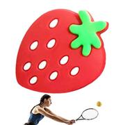 Ammortizzatori da tennis in silicone - 4 assorbitori elastici per racchette, divertenti design dei cartoni animati, riduzione del rumore leggero | Comoda protezione congiunta per racquetball tennis