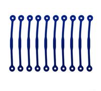 Ammortizzatori da tennis in silicone, confezione da 10 (blu)