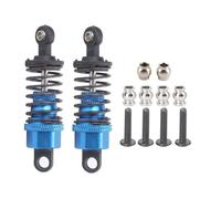 Ammortizzatori in alluminio, Ammortizzatore in alluminio for auto RC SLASH 2WD in blu/argento, 2 pezzi(Blue)