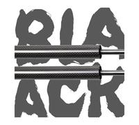 Ammortizzatori Molle a Gas 2 Pezzi Per Toyota Per SUPRA Per Coupe 1986-1993 Cofano Anteriore Automatico Molle A Gas SupportPer Ammortizzatori Barre A Gas Sospensione Lift Support(Black carbon fiber)