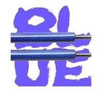 Ammortizzatori Molle a Gas 2 Pezzi Per Toyota Per SUPRA Per Coupe 1986-1993 Cofano Anteriore Automatico Molle A Gas SupportPer Ammortizzatori Barre A Gas Sospensione Lift Support(Blue carbon fiber)