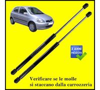Ammortizzatori Molle a Gas Pistoni Pistoncini Portellone Toyota Yaris (S.STAFFE)