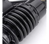 Ammortizzatori Moto Accoppiarsi universale 280/320/340360 / 380mm Ammortizzatori d'aria moto Ammortizzatori Posteriore Sospensione Uso per scooter Dirt Pit Street Bike 885 (Color : 380mm Black)