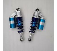 Ammortizzatori Moto Per SUZUKI Black Gold Moto Dispositivo Di Smorzamento Sospensione Ammortizzatore 2PCS 265mm Posteriore(Blu)