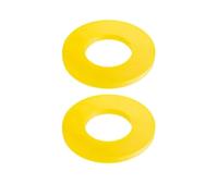 Ammortizzatori Pad Boccola Protezione Anello Gomma Per VW Per Golf MK4 Per Jetta Per Bora Per Skoda Boccola Guarnizione Cofano Cuscinetto Anteriore Ammortizzatore Pressione Gas(2pcs yellow)