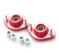 Ammortizzatori per auto 2 Pz/set Auto Da Corsa Ammortizzatore Top Mount Set Per BMW E30 E36 E46 Z3 Cuscino Sfera Posteriore Superiore Camber Piastre Ammortizzatore Sospensioni(Rosso)