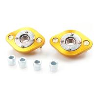 Ammortizzatori per auto 2 Pz/set Auto Da Corsa Ammortizzatore Top Mount Set Per BMW E30 E36 E46 Z3 Cuscino Sfera Posteriore Superiore Camber Piastre Ammortizzatore Sospensioni(Gold)