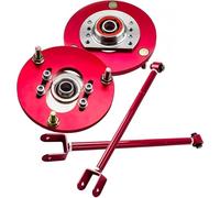 Ammortizzatori per auto Braccio Controllo Camber Posteriore Regolabile + Piastra Anteriore Per BMW E46 Per M3 323i Supporto Superiore Per Serie 3 316 ammortizzatore a gas