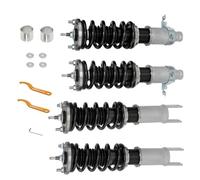 Ammortizzatori Per Auto Per Civic EK EJ 1996-2000 Kit coilover Ammortizzatore regolabile in 24 modi Grigio