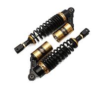 Ammortizzatori Per Moto Nero Dorato Universale Moto Ammortizzatore Sospensione Protezione Ammortizzatori Posteriori Dirt Bike Forcella Testa(320mm Fork)