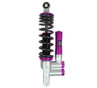 Ammortizzatori Per Moto Sospensione posteriore universale for motocicletta da 320 mm Ammortizzatori a rimbalzo dell'aria di azoto Ammortizzatore smorzamento della bombola del gas modificato(Purple)