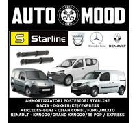 AMMORTIZZATORI POSTERIORI DACIA DUKKER MERCEDES CITAN RENAULT KANGOO DAL 2008