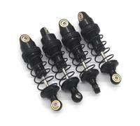 Ammortizzatori RC Compatibile Con Arrma Per Granite Per Grom Per Typhon Per Mini 1/14 1/16 RC Auto Miglioramento Parti Metallo Idraulico Ammortizzatore(Black)