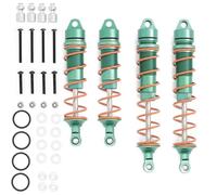 Ammortizzatori RC Compatibile con ARRMA per Kraton 1/8 RC auto aggiornamento modifica sostituzione accessori di ricambio parti metallo ammortizzatore ad olio(Green)