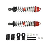 Ammortizzatori RC Compatibile Con ARRMA Per KRATON Per NOTORIOUS Per OUTCAST Per BLX EXB 6S RC Auto Aggiornamento Parti di Ricambio Ammortizzatore In Metallo(Red)
