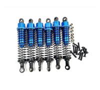 Ammortizzatori RC Compatibile Con HOSIM Per XLH 9125 9155 9156 1/10 1/12 RC Car Upgrade Parts Accessories 6 Pezzi Ammortizzatore In Metallo Per Olio