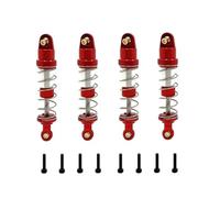 Ammortizzatori RC Compatibile Con MJX Per Hyper Go 14209 14210 14211 16207 16208 16209 RC Car Upgrade Parts Accessori 4 Pezzi Ammortizzatore Ad Olio Ammortizzatore(Red)