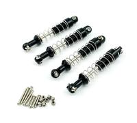 Ammortizzatori RC Compatibile Con MN D90 D91 99S Per WPL 1/12 Telecomando Per Auto Aggiornamento In Metallo Accessori Modificati Ammortizzatore In Metallo(Black)