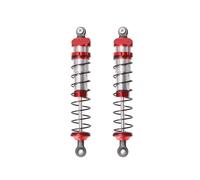 Ammortizzatori RC Compatibile Con Racing Per ARRMA Fury Mega 1/10 RC Auto Aggiornamento Ricambi Accessori Parti 2 Pezzi 110 Mm Ammortizzatore In Metallo(Red)