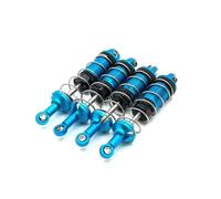 Ammortizzatori RC Compatibile Con SCY 16101 16102 16103 1/16 RC Auto Parti Di Aggiornamento Accessori 4 Pezzi Ammortizzatore Ad Olio In Metallo Ammortizzatore(Blue)