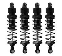 Ammortizzatori RC Compatibile con Traxxas per Maxx per Mini per XRT RC Accessori di ricambio per aggiornamento auto Parti Ammortizzatore in lega di alluminio(Black)