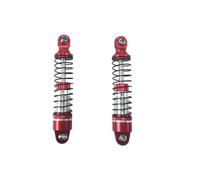Ammortizzatori RC Compatibile Con TRX4M Per Bronco For Defender 1/18 RC Auto Aggiornamento Accessori Di Ricambio Parti Ammortizzatore In Alluminio(Red)