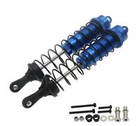 Ammortizzatori RC Compatibile Con VRX Per Octane Per VETTA Per Karoo Per Outlaw Rc Modello Di Auto 1 10 Parti Aggiornate In Lega 2 Pezzi Ammortizzatore Posteriore Completo(Blue)