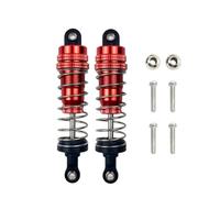 Ammortizzatori RC Compatibile Con WLtoys 144001 1316 1/14 RC Car Crawler Short Course Truck Parte 2PC Alluminio Metallo Olio Riempito Ammortizzatore Anteriore E Posteriore
