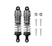 Ammortizzatori RC Compatibile Con WLtoys 144001 1316 1/14 RC Car Crawler Short Course Truck Parte 2PC Alluminio Metallo Olio Riempito Ammortizzatore Anteriore E Posteriore