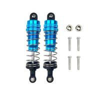 Ammortizzatori RC Compatibile Con WLtoys 144001 1316 1/14 RC Car Crawler Short Course Truck Parte 2PC Alluminio Metallo Olio Riempito Ammortizzatore Anteriore E Posteriore