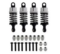 Ammortizzatori RC Compatible With Tamiya For TT01 For TT02 1/10 RC Car Upgrade Modification Replacement Parts Metal Oil Filled Shock Absorbers(Gray)