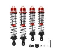 Ammortizzatori RC Per Arrma 6S Per Outcast Per Notorious 1/7 1/8 4 Pezzi Ammortizzatori Anteriori E Posteriori Parti E Accessori Per Auto RC Aggiornamento Sostituzione(Red)