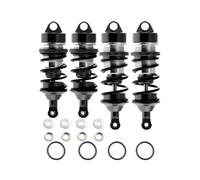 Ammortizzatori RC Per Arrma Per LimItless Per Infraction 1/7 Ammortizzatori Anteriori E Posteriori In Metallo Parti Di Ricambio E Aggiornamento Per Auto RC Veicoli Cingolati(Black)