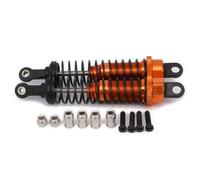 Ammortizzatori RC per Traxxas off-Road Veicoli per HPI per HSP per Losi per Axial per Tamiya per Red Cat RCAWD 80mm Ammortizzatore Lega Regolabile(Orange)