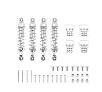 Ammortizzatori RC Upgrade Compatibile Con MN MN90 Per MN99S For WPL C14 C24 C34 RC Parti Di Automobili 1 Set Ammortizzatore In Metallo Con Estensione Per Parti Di Aggiornamento Del Sedile(White)