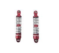 Ammortizzatori RC Upgrade Compatibile con TRX4M per Bronco per Defender 1/18 RC CRA Wler Parti di Aggiornamento Ammortizzatori in Alluminio Ammortizzatore(Red)